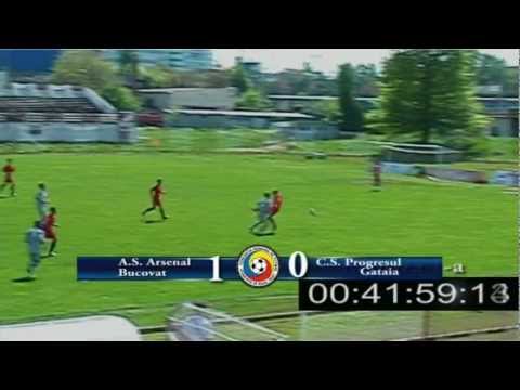 FOTBAL  AS ARSENAL BUCOVAT--CS PROGRESUL GATAIA   29.04.2012  repriza 1-a