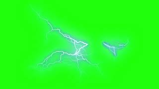 Lighting & Thunder Storm Green Screen Effects 