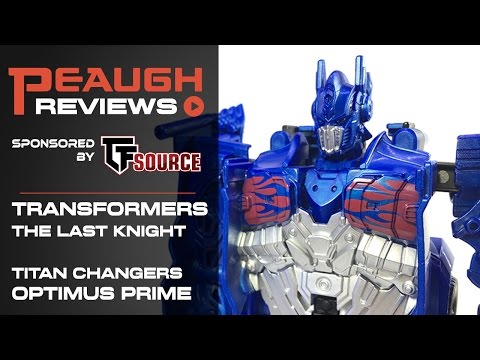 Video Review: Transformers: The Last Knight - Titan Changers OPTIMUS PRIME