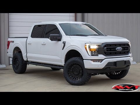 AWT - White 2021 Ford F150 - 4" BDS Lift on 20x10 Matte Black Fuel Wheels & 295/60R20 Toyo Tires