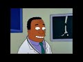 The Simpsons - Dr.  Hibbert Looks At Barts Leg
