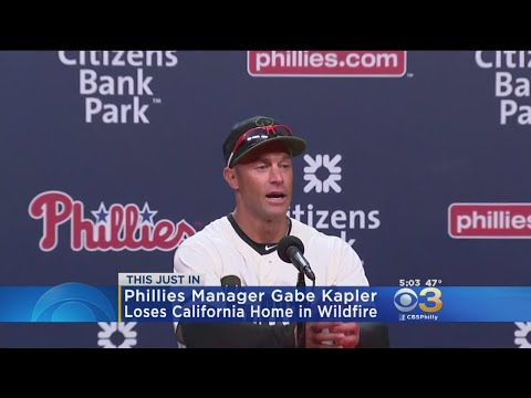Gabe Kapler's Home Destroyed In California Wildfires