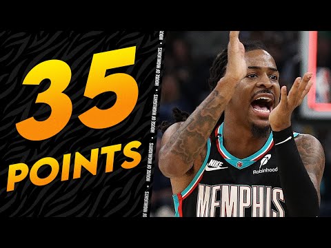 Ja Morant PUTS ON A SHOW with 35 PTS vs Pelicans 😤🔥