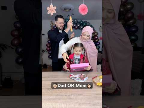 Dad👨🏻 OR 👩🏻Mom😱 Who will Asil choose⁉️#funny #shortvideo #shorts