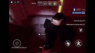 Playin patapeta the school of horror Roblox