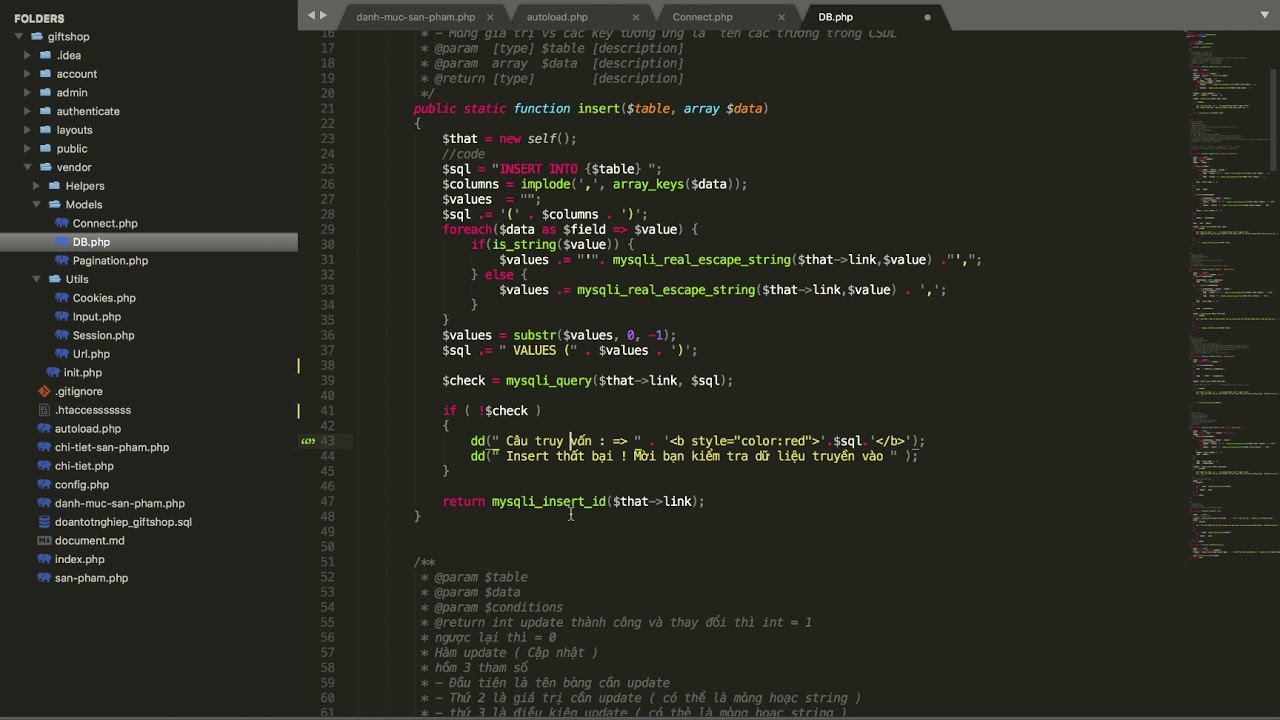 Đồ án tốt nghiệp - Xây dựng website giftshop -  CSDL