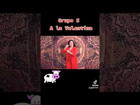El grupo 5 y Eva Ayllón A la Valentina.