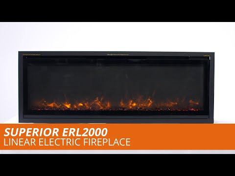 Superior ERL2000 Linear Electric Fireplace