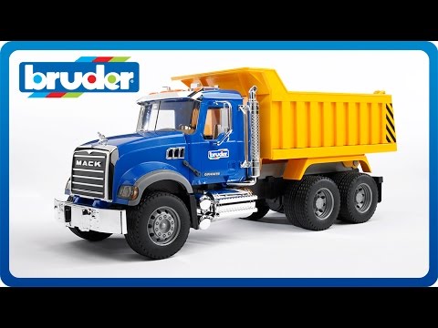 Bruder mack granite dump truck Bruder mack granite dump truck