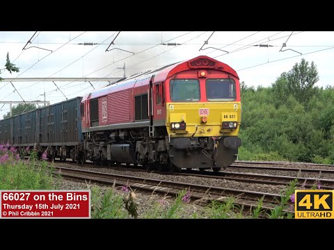 66027 on the Binliner - 15th July 2021