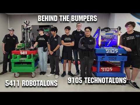 Behind the Bumpers | 5411 RoboTalons & 9105 TechnoTalons | Charged Up Robots