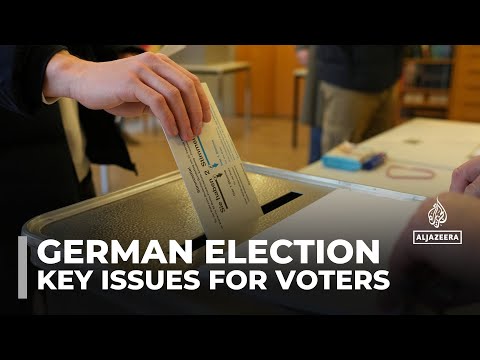 German election: Economy and migration top voters' concerns