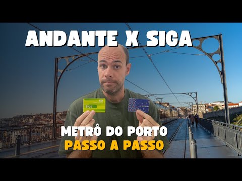 Como utilizar o METRÔ e TREM do Porto - Portugal