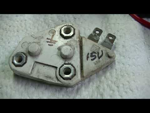 Delco 10si, 12si Alternator Voltage Regulator Testing - zeketheantiquefreak