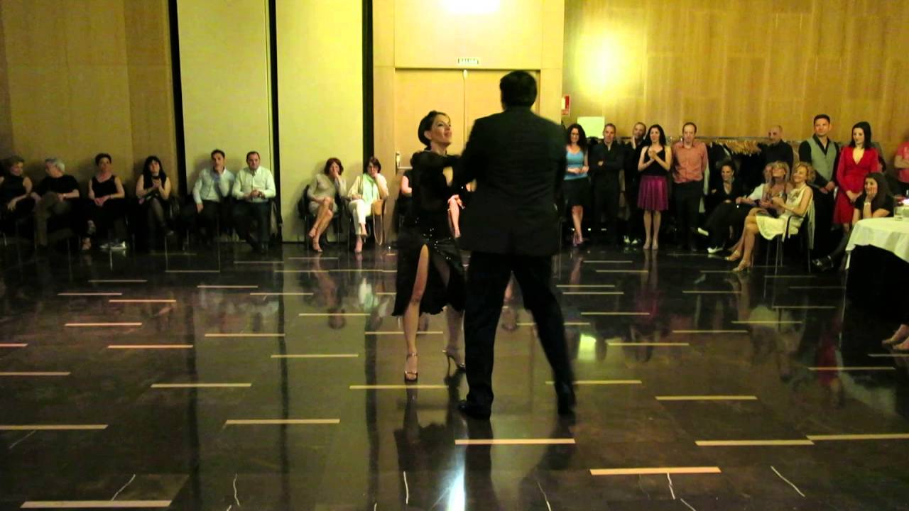 Veronica Palacios & Omar Quiroga,4-tango zaragoza, EL GARAGE-Abril 2016