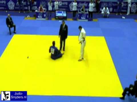 Judo 2008 Zagreb: Pirchner (AUT) - Okroashvili (GEO) [+100kg].