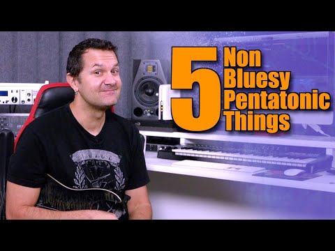5 Things You Can Do With The Pentatonic Scale Other Than BLUES Licks!