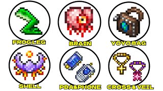 Every USEFUL ACCESSORIES in TERRARIA Explained In 20 Minutes
