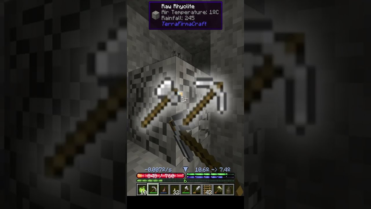 How to make Iron Tools In Minecraft TFC TNG mod