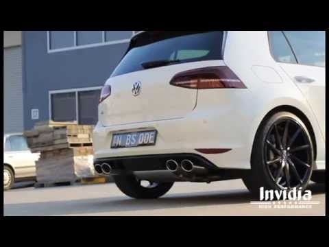Invidia Q300 Cat-Back - Volkswagen Golf R - Performance Exhaust System