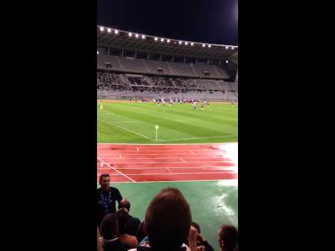 Paris FC - RC Strasbourg : énorme ambiance dans le parcage : STRAS-BOUR-GEOIS !!! (22/08/2014 1-1)