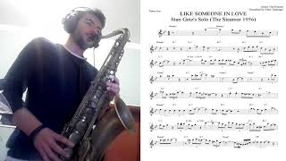Like Someone in Love/Jimmy Van Heusen. Stan Getz - Trascribed by Fabio Tiralongo