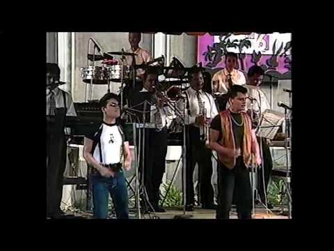 DUELO MUSICAL entre ORQUESTA AMERICAN JUNIOR y LA RIKA BANDA en vivo