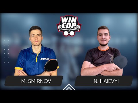 00:15 Mykyta Smirnov - Nazarii Haievyi West 6 WIN CUP 02.05.2024 | TABLE TENNIS WINCUP