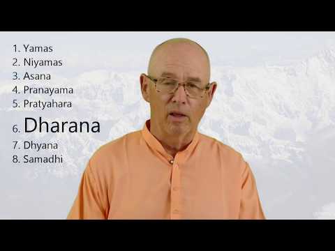 Dharana, Rung 6 of 8, from Yoga Sutra 3.1