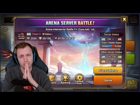 INTERSERVER TEAM2 : EU VS KR !