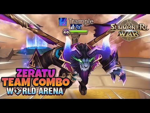 Zeratu Team Combo in World Arena - Summoners War