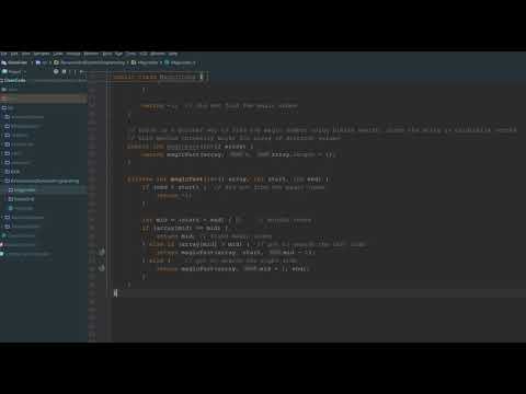 Java Technical Interview Finding Magic Index In Sorted Array