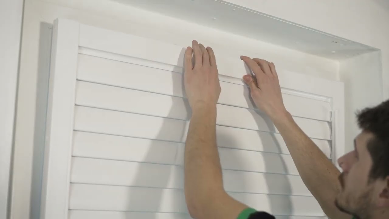 Perfect Fit® Made to Measure Shutter Glacier White Shutter