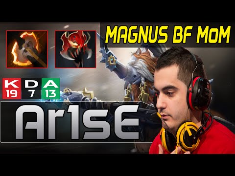 Dota 2 | Ar1sE - Magnus CLEAVE THEM ALL | Battlefury + MoM | Ranked Gameplay