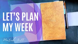 Plan With Me ✨ Spring Break Week Setup | B6 Slim Planner + Hobonichi Weeks Kit