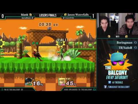 PM @ the Balcony 81 - Losers Finals ft. JFalls (Zero Suit) VS blank (Zero Suit)