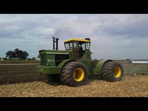 Massive John Deere WA-14 Plowing at 100 Years of HorsePOWER Show