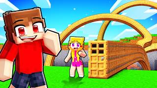 We Found the LONGEST DOOR in Minecraft…