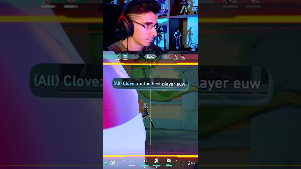 ERES EL MEJOR DE EUROPA 🤯 valorant live streamer daily clips highlights gameplay edit shorts