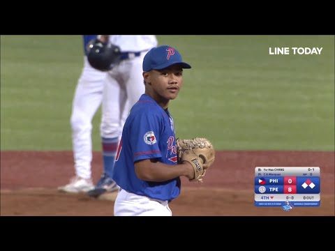 BFA XIII U18 Asian Baseball Championship - Game 20 PHL vs CT