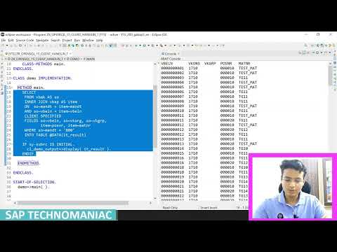 Client Handling - Open SQL Enhancement ABAP on HANA - Part 9