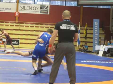 Herman Kare kansainvälinen painiturnaus Kouvolassa 14.1.2017, Lipasti / Kure ottelu