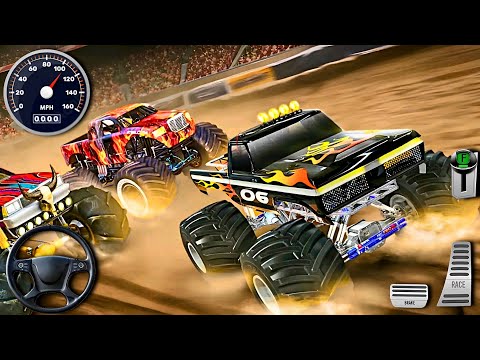 6x6 Offroad American Monster Truck Racing - Xtreme Monster Jam Offroad stunt : Android Gameplay