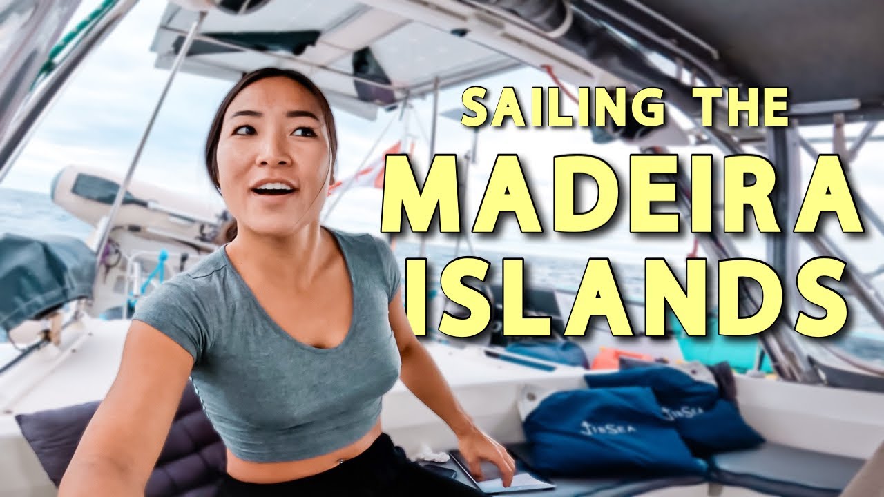 FØRSTE GANG PÅ SEIL med vår NYE SPINNAKER i MADEIRA ISLANDS - Ep 166