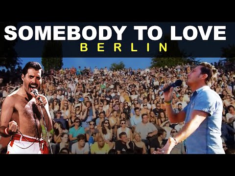 Queen - Somebody to Love (cover by Youri Menna @Mauerpark Berlin)