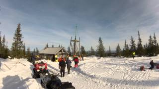 preview picture of video 'Tårnet på Marifjell blir flydd inn'