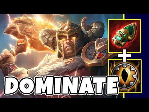 SMITE Thor Solo Lane Build to make backliners FEAR you