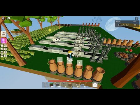 Make Huge Factory Island From Starter! EP#7 in Roblox : Islands 🧙 [Spellbooks!]