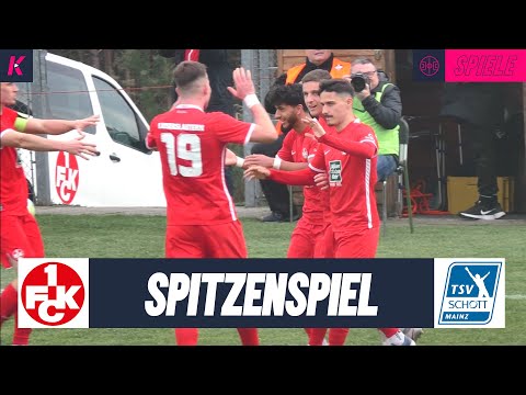 Stavridis trifft spät! Stürzt der FCK Tabellenführer Mainz? | 1. FC Kaiserslautern II - Schott Mainz