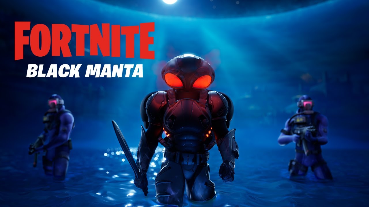 Black Manta Has Arrived | Fortnite - YouTube